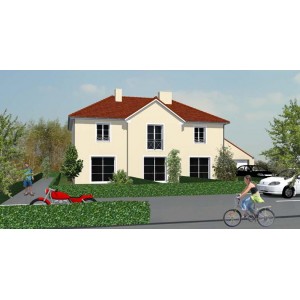 Trois Maisons Neuves situées à Merlimont